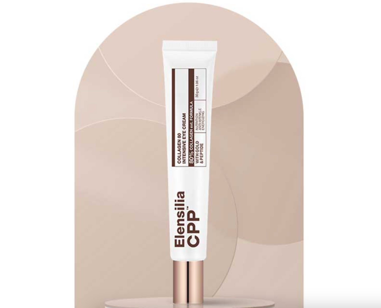 ELENSILIA CPP Collagen 80 Intensive Eye Cream 20g x 10ea K-Beauty Anti-Aging