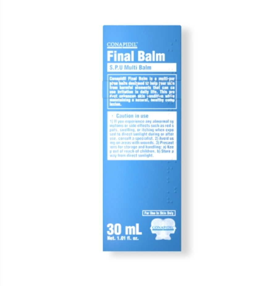 Conapidil Final Balm BB Cream 30ml Multi Balm K-Beauty