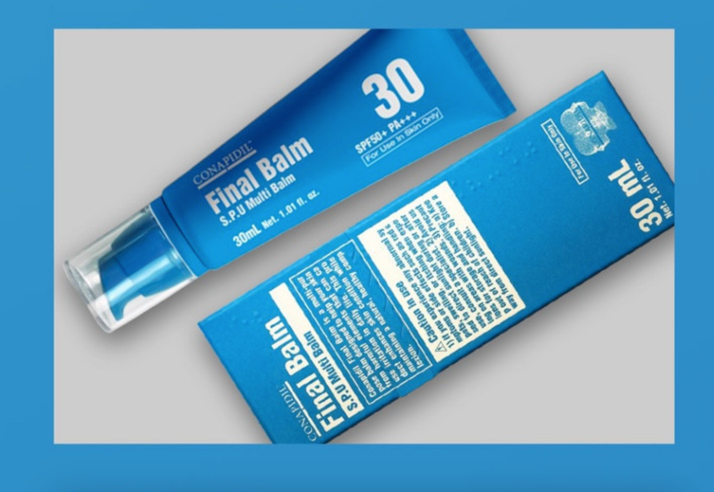 Conapidil Final Balm BB Cream 30ml Multi Balm K-Beauty