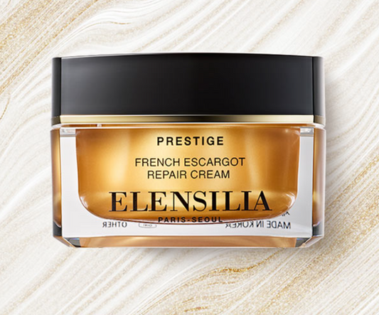 ELENSILIA Prestige French Escargot Repair Cream 50g | Anti-Aging K-Beauty Skin Care