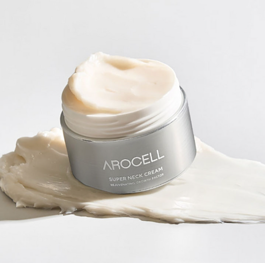 AROCELL Super Neck Cream 80ml – Intense Hydration & Firming Barrier Cream for Neck and Face