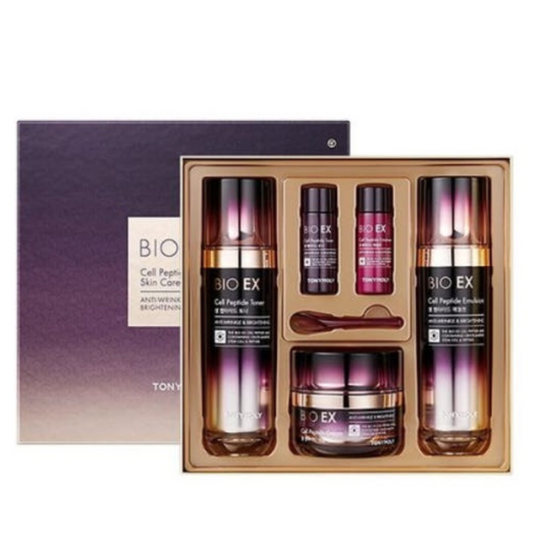 TONYMOLY Bio EX Cell Peptide Firming & Wrinkle Care Set (5 Items)