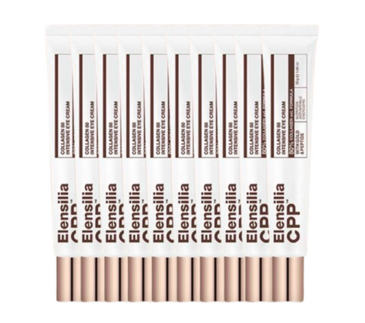 ELENSILIA CPP Collagen 80 Intensive Eye Cream 20g x 10ea K-Beauty Anti-Aging